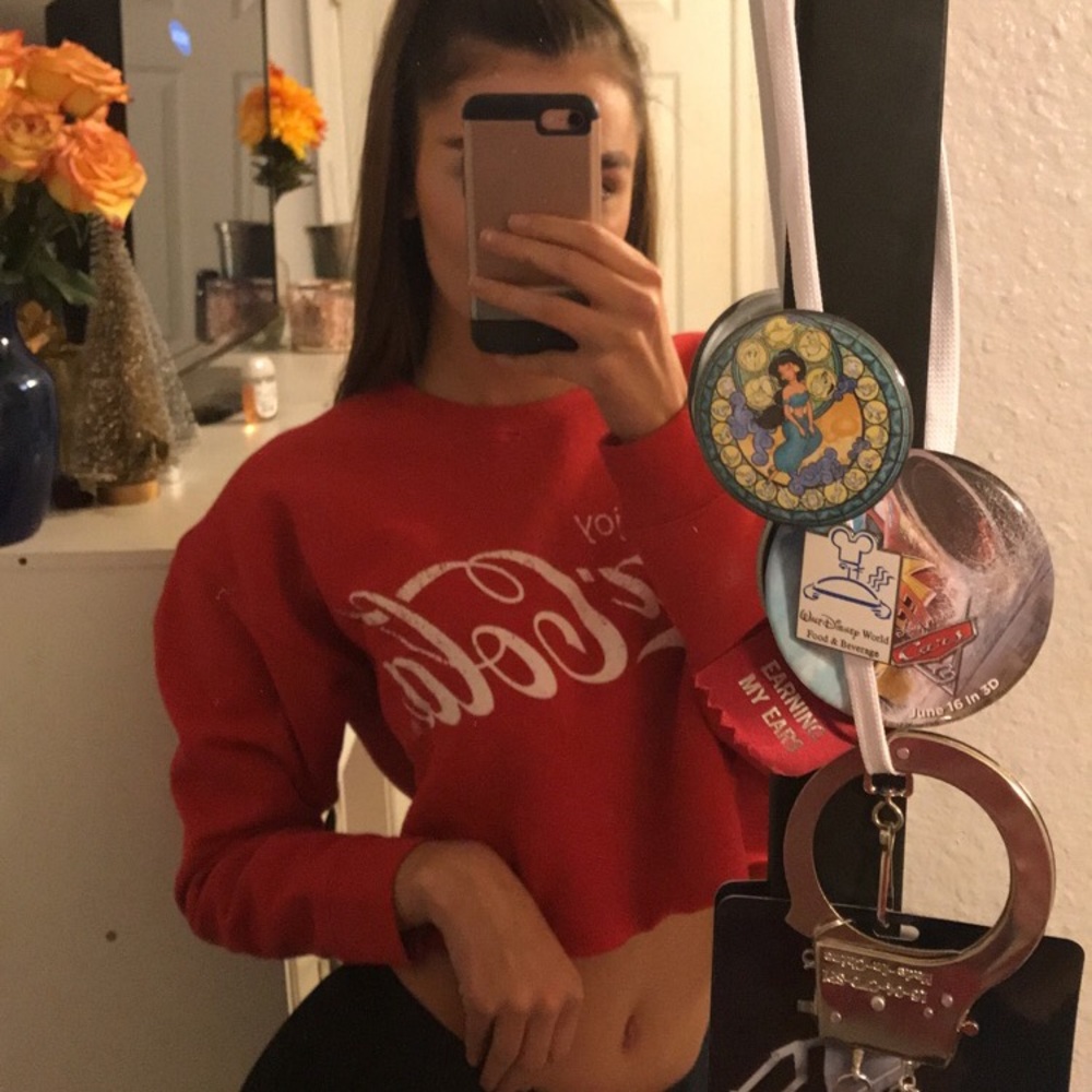 Cropped sweater